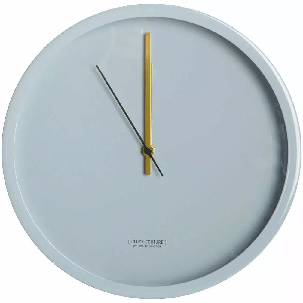 House Doctor - Clock Couture, Vægur, Grey Ø30 cm