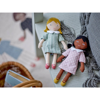 Friends Tæppe, Natur, Bomuld - D130 cm - BLOOMINGVILLE MINI - DesignGaragen.dk