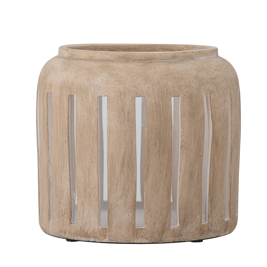 BLOOMINGVILLE Live Lanterne, Natur, Terrakotta - D24xH22 cm - DesignGaragen.dk.