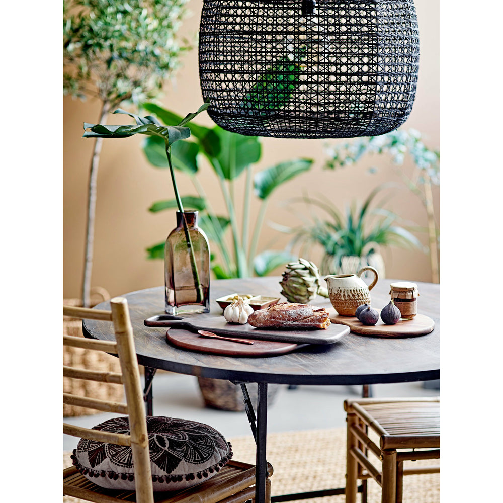 CREATIVE COLLECTION Marla Pendel, Sort, Sukkerør - D60xH47 cm - DesignGaragen.dk.
