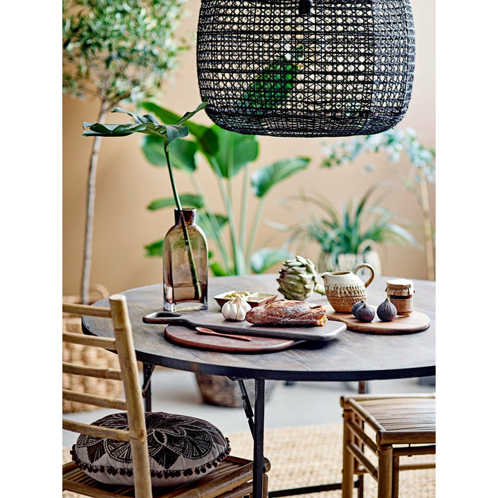 CREATIVE COLLECTION Marla Pendel, Sort, Sukkerør - D60xH47 cm - DesignGaragen.dk.