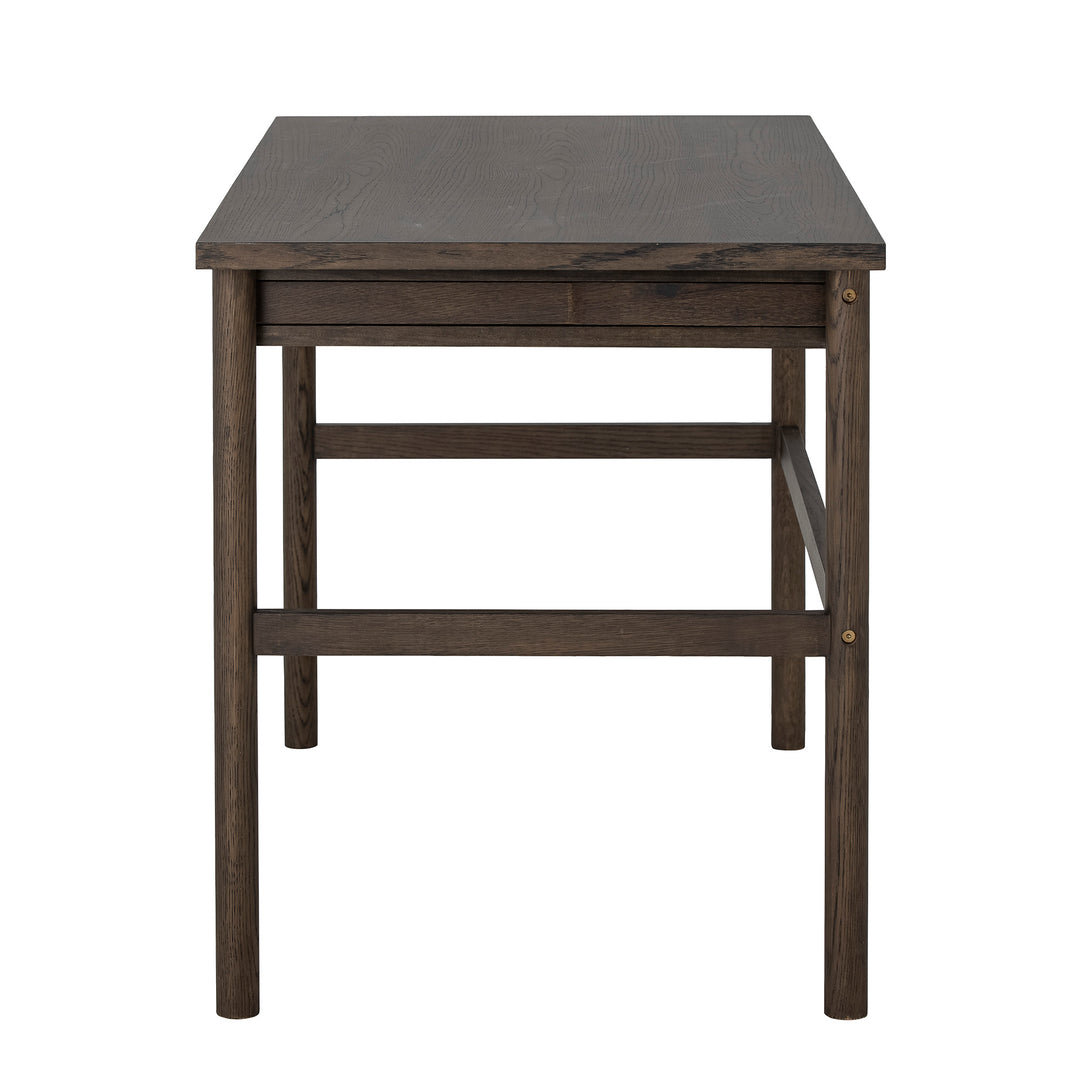BLOOMINGVILLE Wells Skrivebord, Brun, Ege Finer - L120xH76xW65 cm - DesignGaragen.dk.