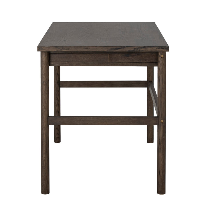 BLOOMINGVILLE Wells Skrivebord, Brun, Ege Finer - L120xH76xW65 cm - DesignGaragen.dk.