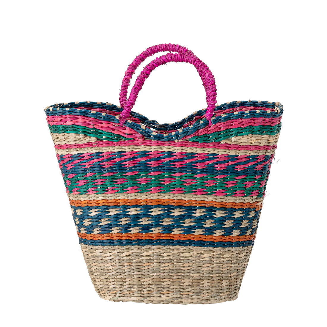 Gita Taske, Rosa, Søgræs - L25xH28xW10 cm - BLOOMINGVILLE MINI - DesignGaragen.dk