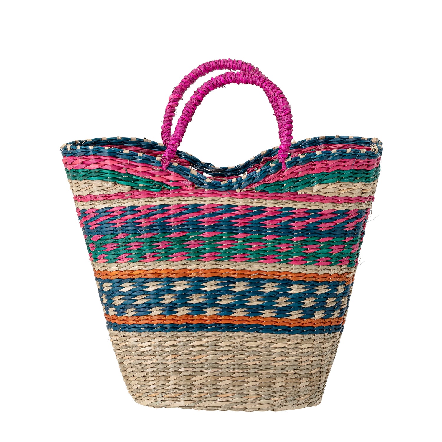 Gita Taske, Rosa, Søgræs - L25xH28xW10 cm - BLOOMINGVILLE MINI - DesignGaragen.dk