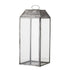 BLOOMINGVILLE Ejlar Lanterne, Grå, Metal - L20xH48xW20 cm - DesignGaragen.dk.