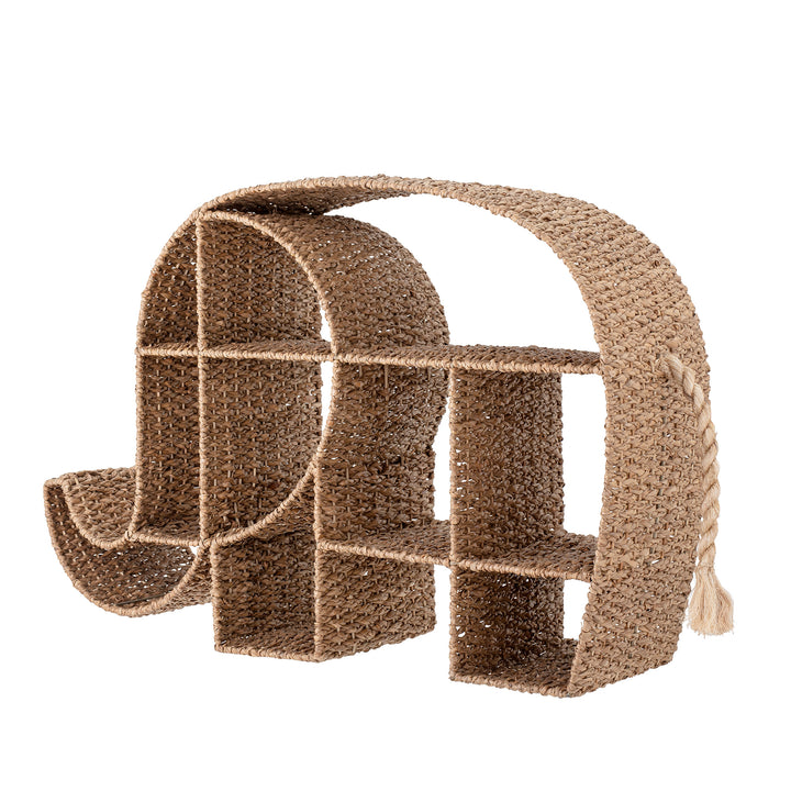 BLOOMINGVILLE MINI Elmar Bogreol, Natur, Bankuan Grass - L90xH61xW26 cm - DesignGaragen.dk.
