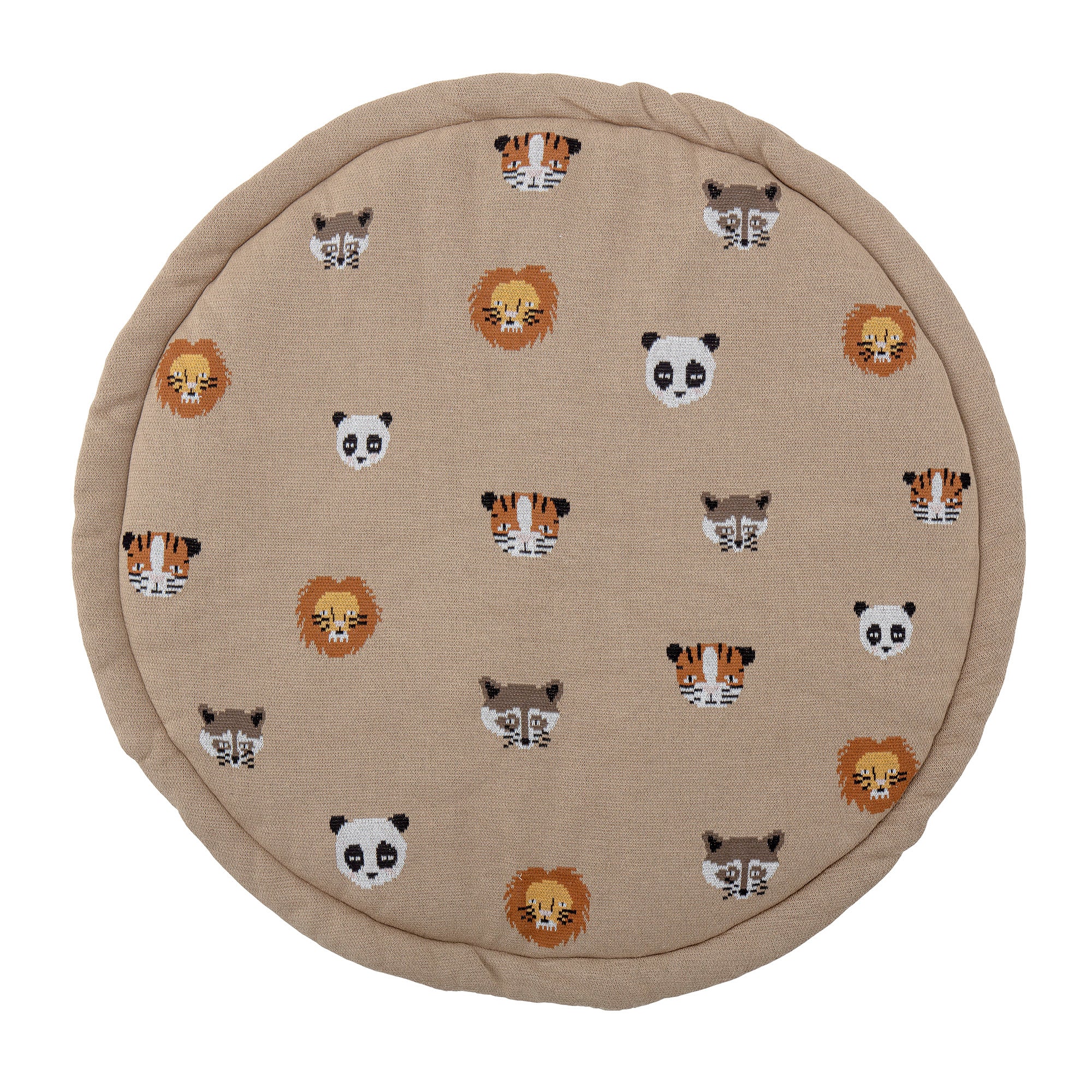 BLOOMINGVILLE MINI Miko Play Mat, Brun, Bomuld OEKO-TEX® - D100 cm - DesignGaragen.dk.