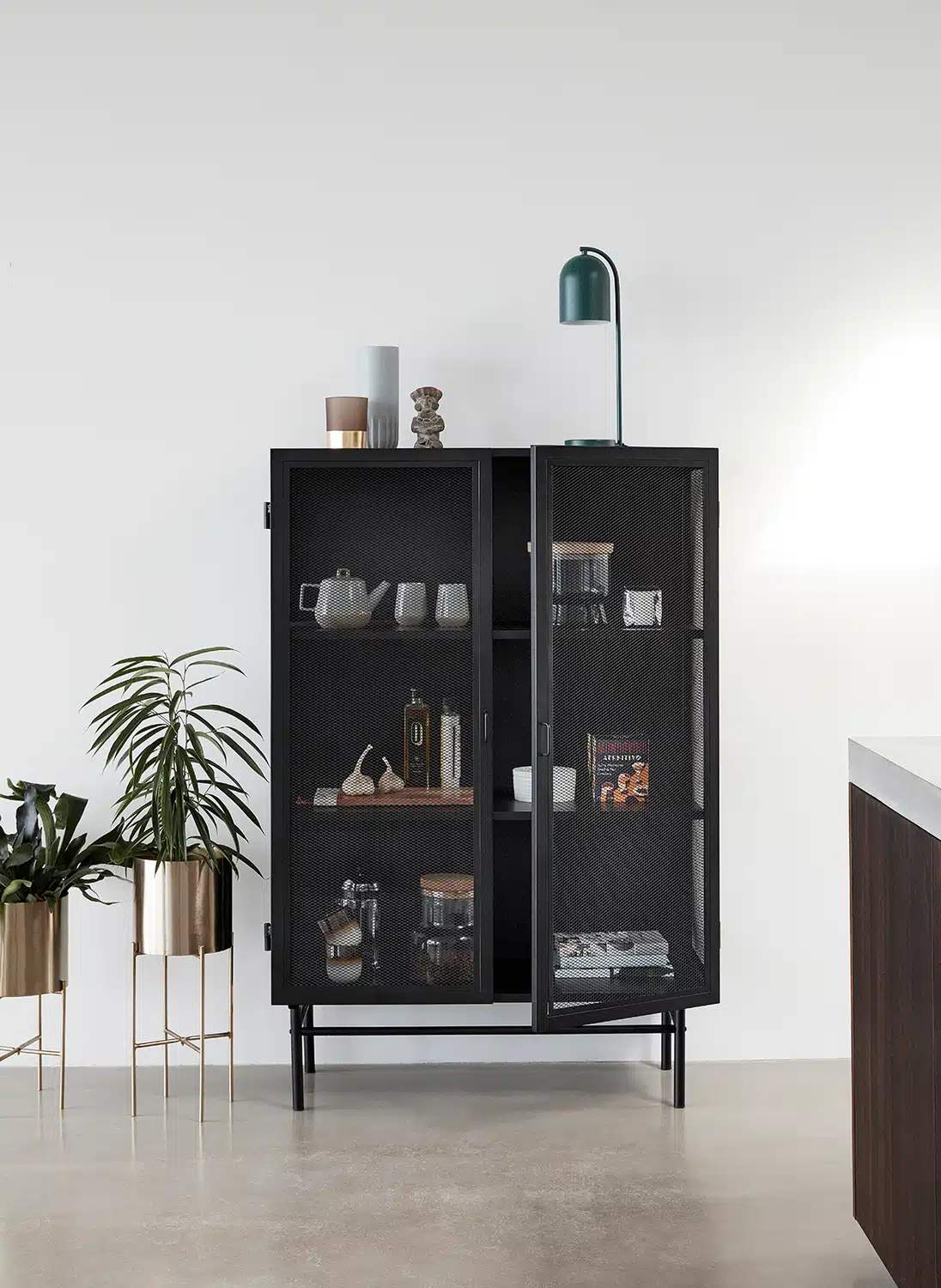 Edge Skab Dobbel Sort