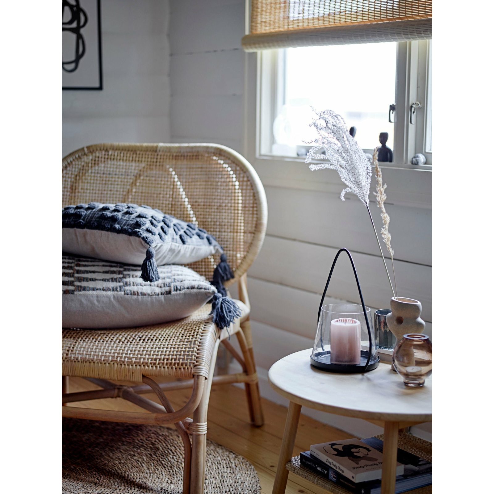 Bloomingville Rosen Lounge Stol, Natur, Rattan