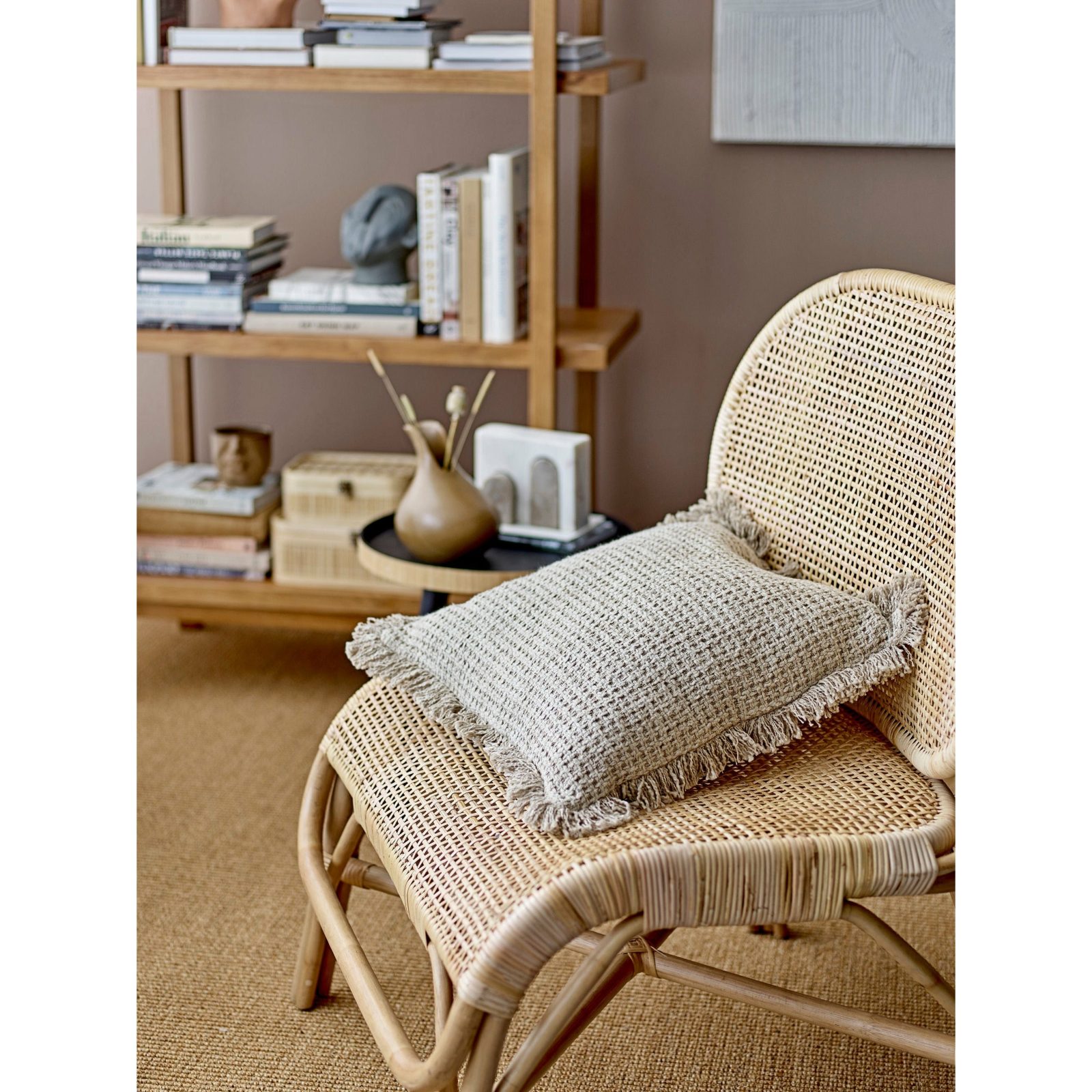 Bloomingville Rosen Lounge Stol, Natur, Rattan