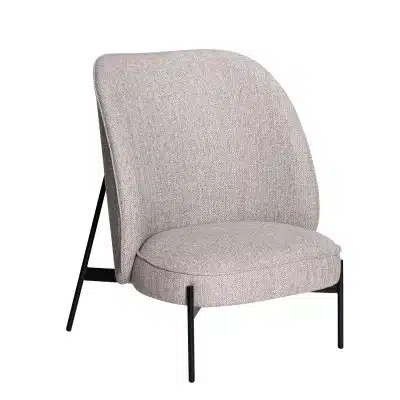 Area Loungestol Lysegrå