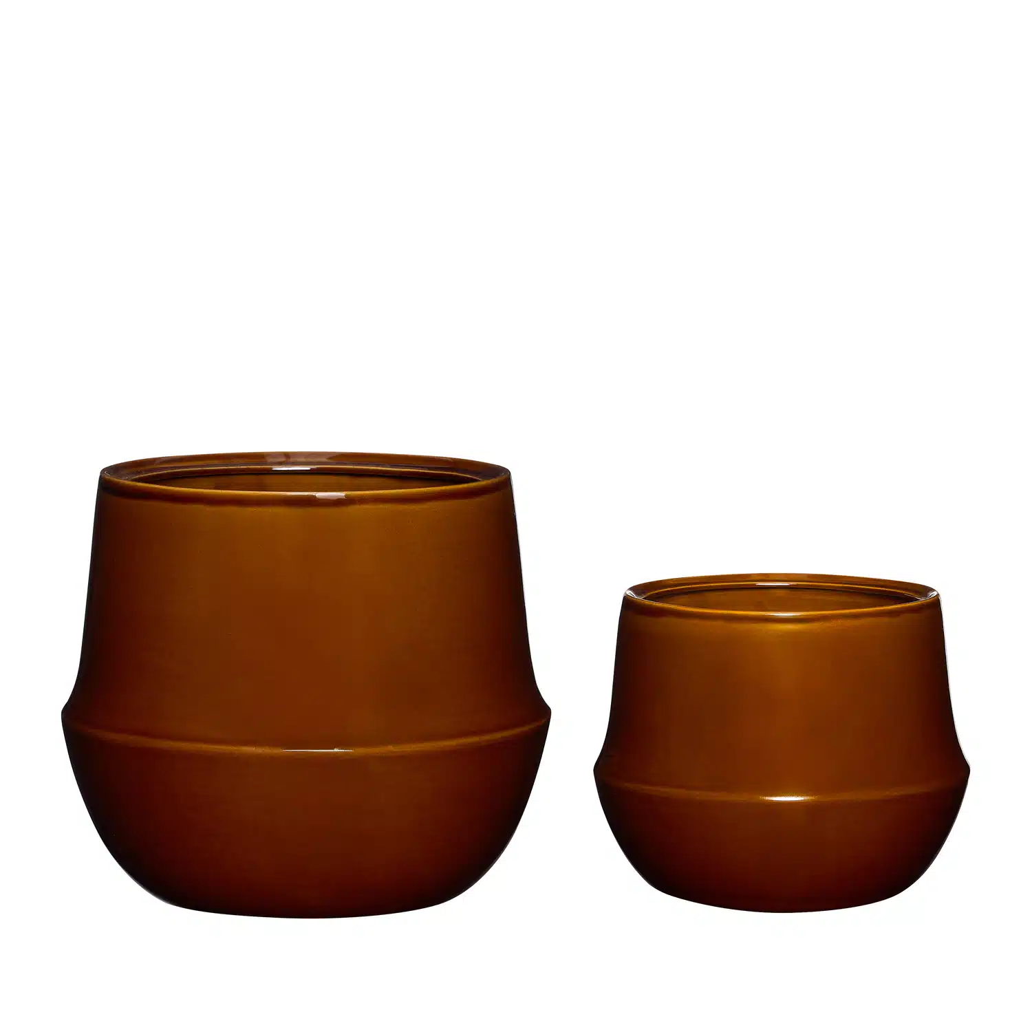 Vibe Potte Brun (sæt af 2)