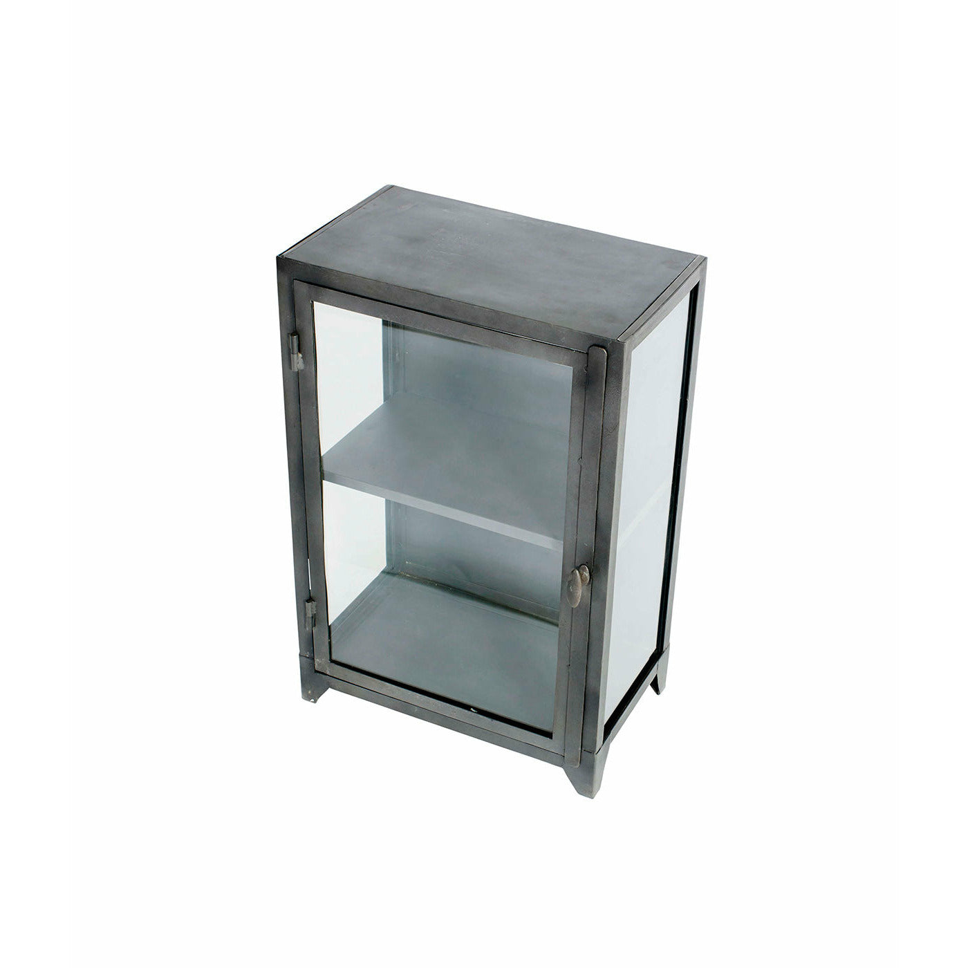 MUUBS – Glasskab lav New York – Sort Jern – B60xD40xH90 cm
