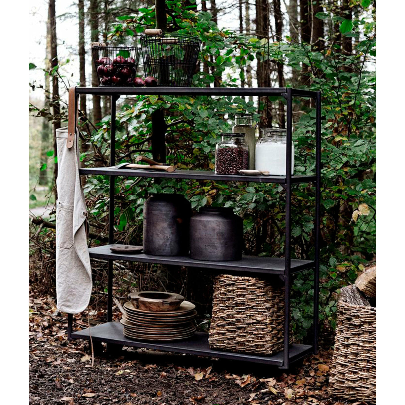 Reol Bronx – LGB – Jern – W: 120 H: 140 D: 40 cm