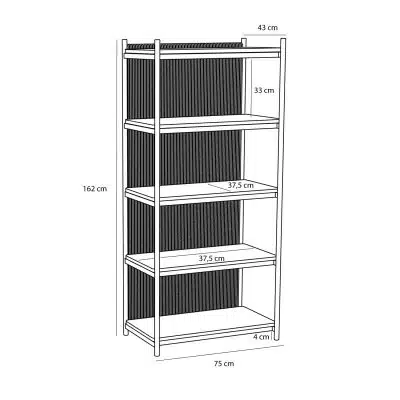 Heritage Reol Large Natur