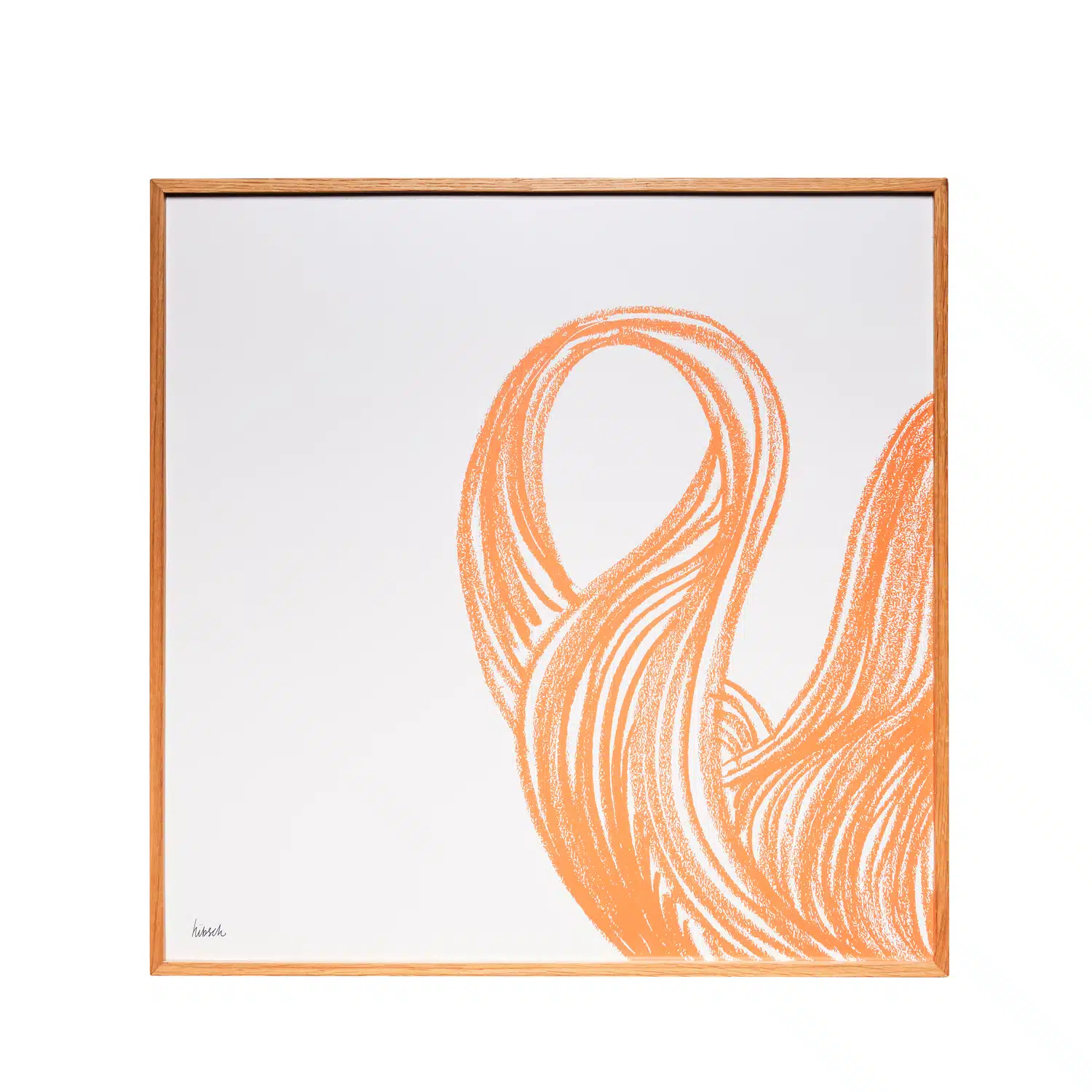 Hello Ramme 80×80 Natur