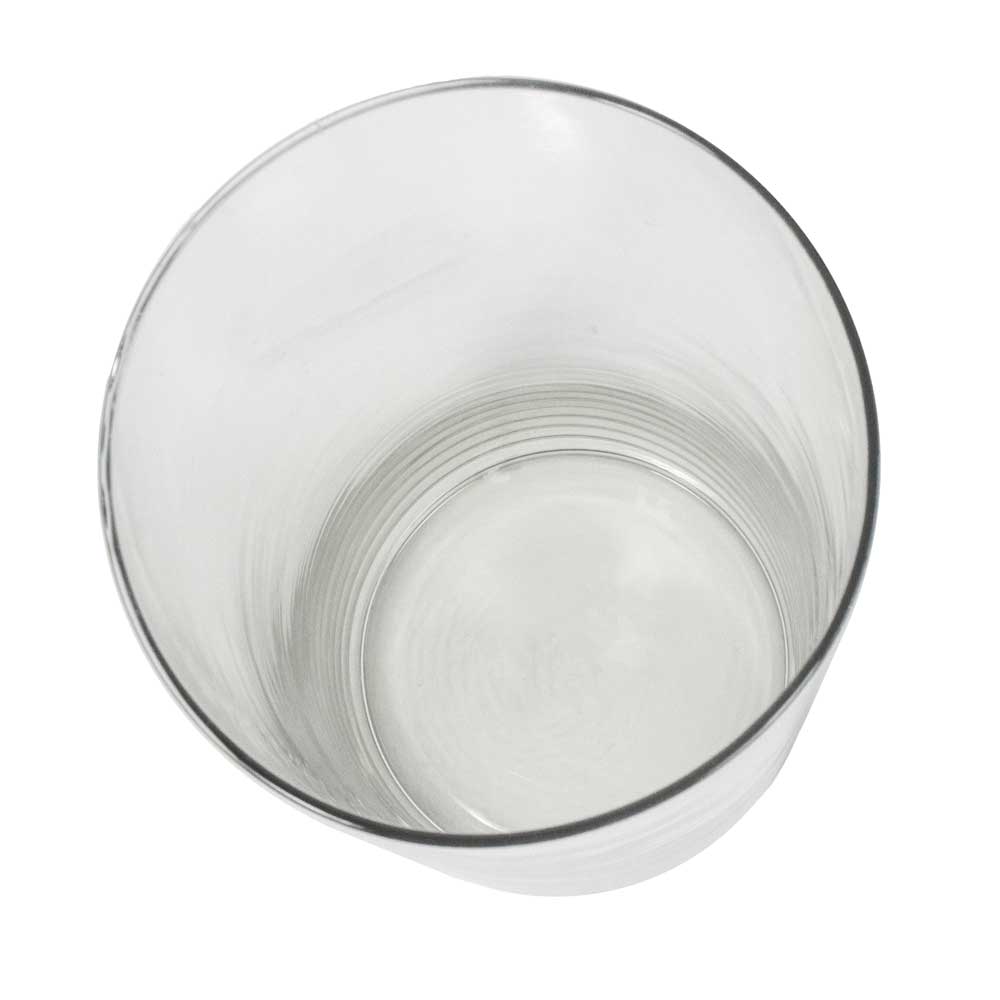 Vase til krukke – Clear – Glas – H: 25 Ø: 15 cm
