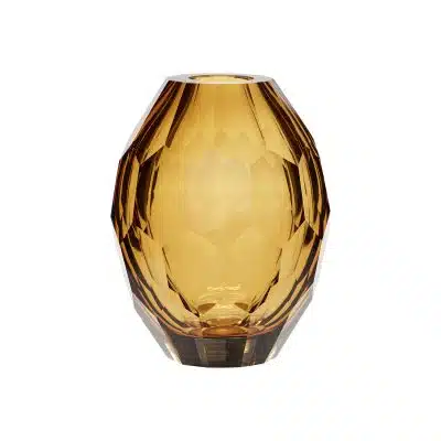 Facet Vase Ravfarve