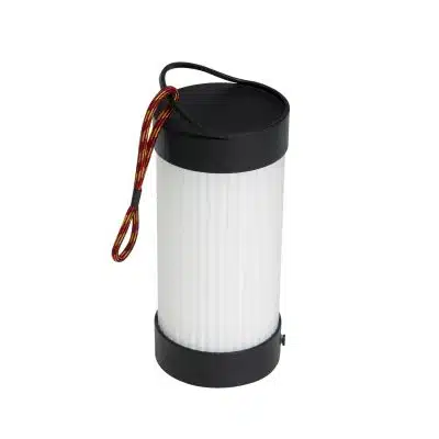 Camp Transportabel Lampe Sort