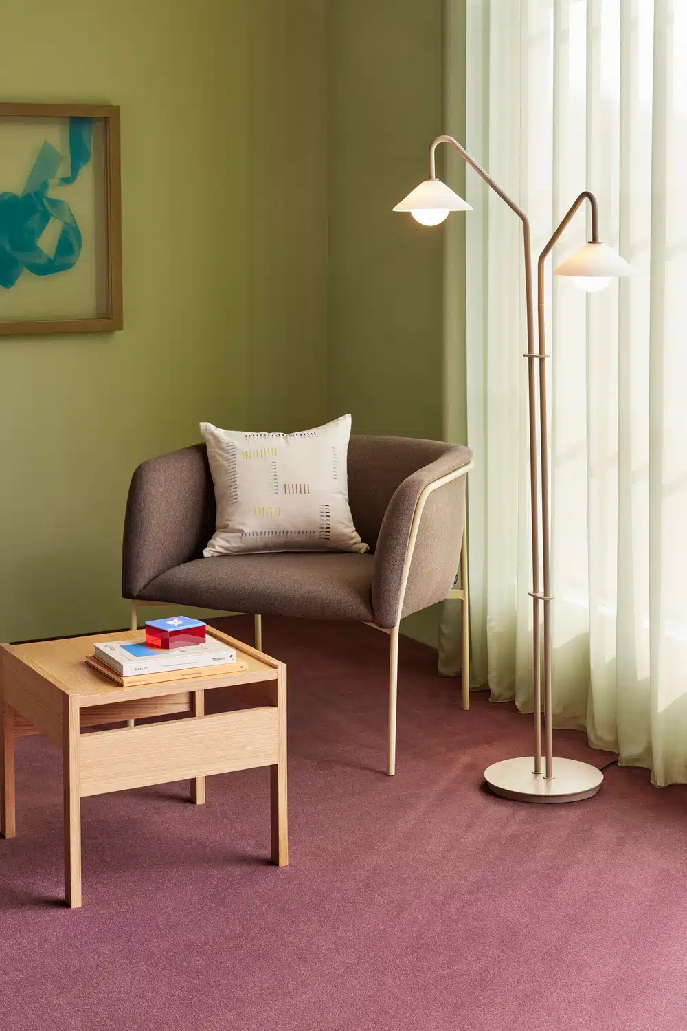 Como Gulvlampe Beige