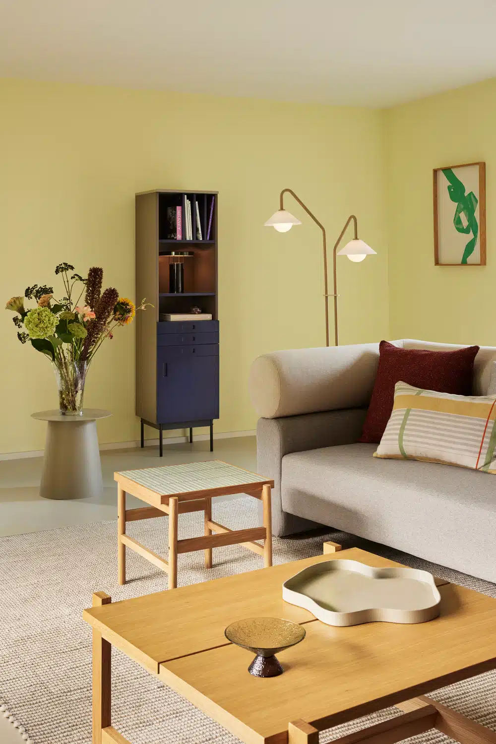 Como Gulvlampe Beige