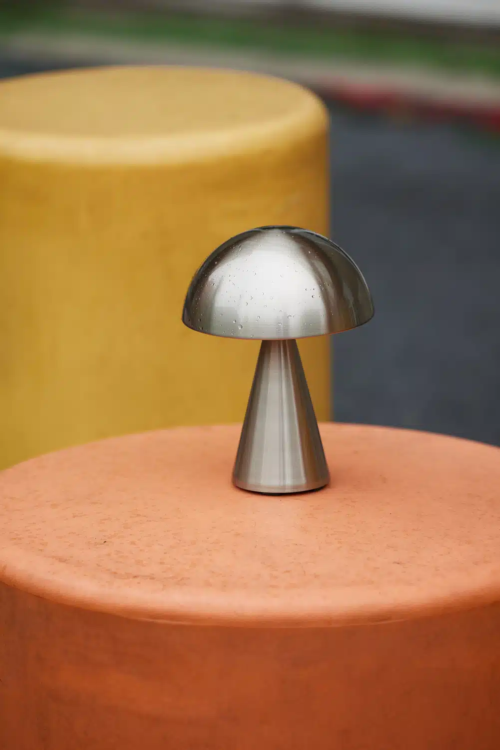 Mush Transportabel Lampe Nikkel