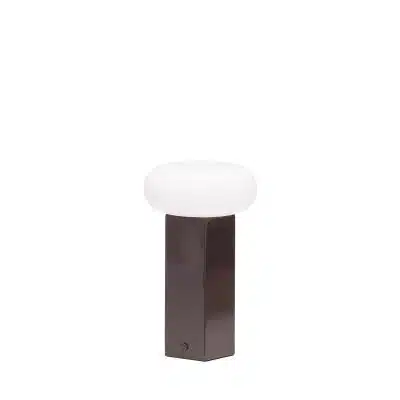 Low Transportabel Lampe Brun