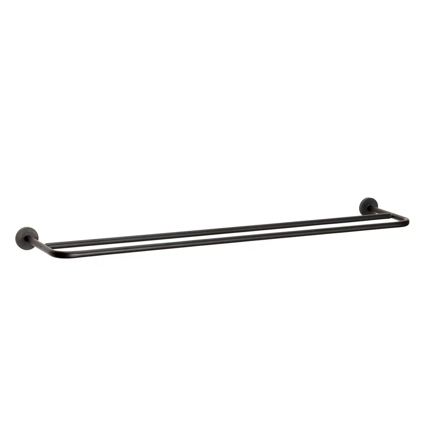 Pipe Håndklædeholder Sort