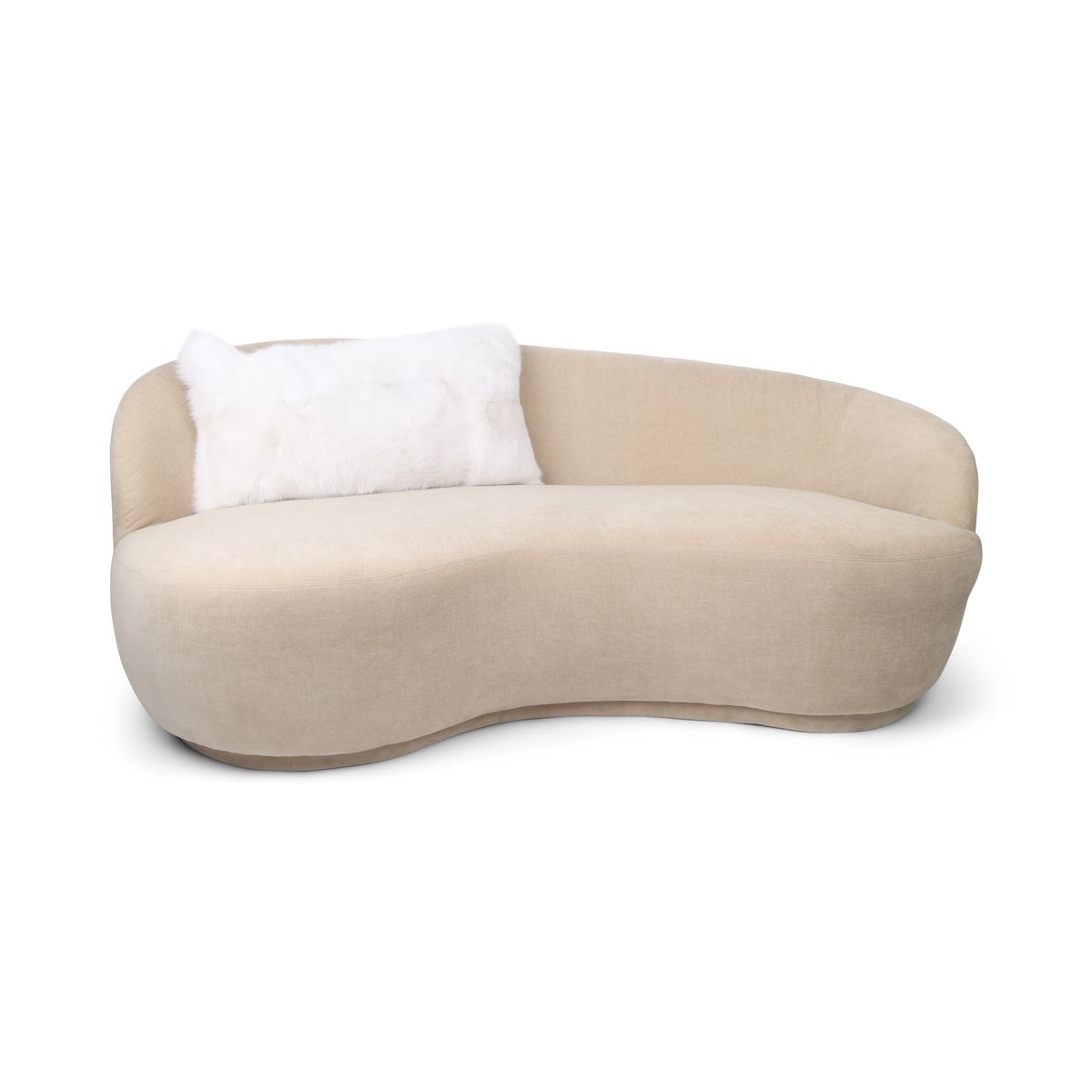 Premium Rævepude | Cashmere Bagside | Norge | Shadow Fox | 35×65 cm