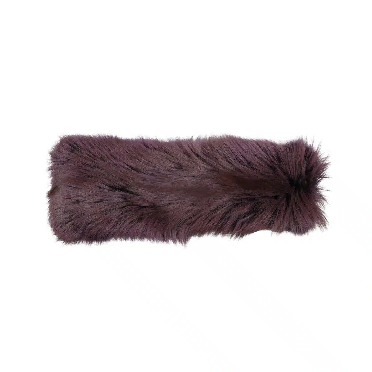 Premium rævepude | Kashmirbagside | Norge | Lilla | 70×24 cm